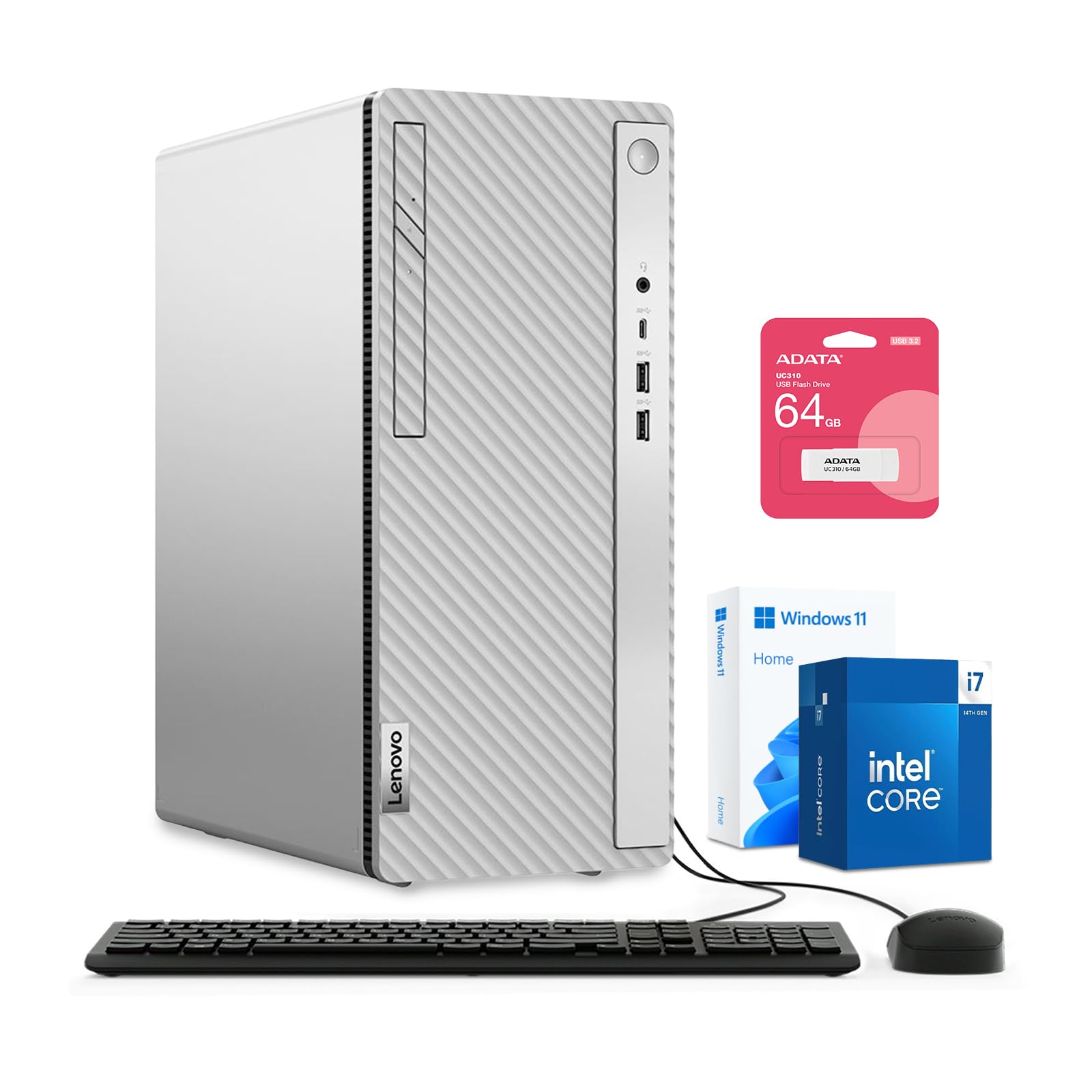 Amazon.com: Lenovo IdeaCentre Tower 14 Desktop for Business, Intel